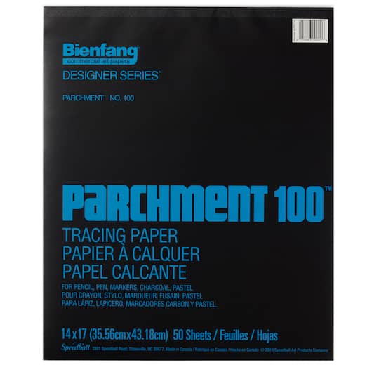 Bienfang&#xAE; Parchment 100 Tracing Paper Pad